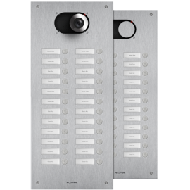 IX0224, SWITCH FRONT PLATE WITH 24 BUTTONS - 2 COLUMNS