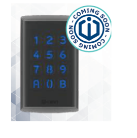 K3, High security encrypted MIFARE DESFire EV2 reader with keypad, black