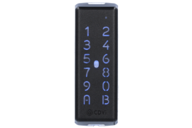 K4, MIFARE? DESFire? EV2 mullion keypad reader