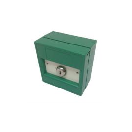 KAC, (K20SGS-11), Manual call point, keyswitch untrapped, green,