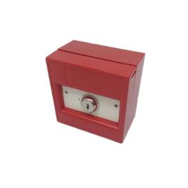 KAC, (K21SRS-11), Manual call point with switch 2 position, trapped key, red