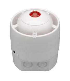 KE-AS3015W-WMIP, Excellence Series Intelligent Addressable Weatherproof Sounder/Visual Alarm, Wall Mount(White Flash)