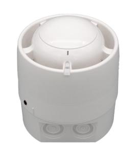 KE-AS3110W-IP, Excellence Series Intelligent Addressable Weatherproof Sounder with Isolator(White)