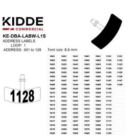 KE-DBA-LABW-L1S, INT ADDR DET ACC - LABEL (L1S)