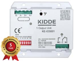 KE-IO3001, Excellence Series Intelligent Addressable 1 Output Unit