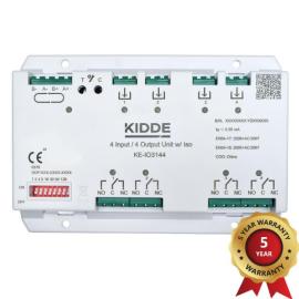 KE-IO3144, INT ADDR IN/OUT UNIT W/ ISO - 4 IN/OUT (WHT)