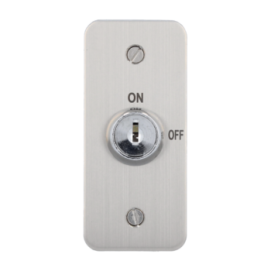 KEY-ASMAKD, Surface architrave key switch, 2-position, maintained, keyed to differ