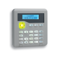 KEY-KPZFR, Wired keypad with built-in proximity reader and 2 zone inputs NFA2P