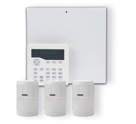 KIT-10W-K-SDR, Scantronic 10W kit 3xPIR 1xDC, 1x Siren