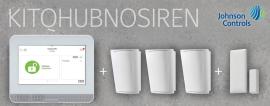KITQHUBNOSIREN, IQ4 Hub + 3 x MP802 (Pirs) 1 x MC303V (Door Contact) No Siren
