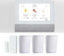 KITQHUBPM-SIM, KIT IQ4 HUB DUAL PATH FOR POWERMANAGE (IQ HUB Panel Dual Path (Wi-Fi & 4G LTE w/ JCI sim), 3 x MP802 PIRS, 1 MC303V)