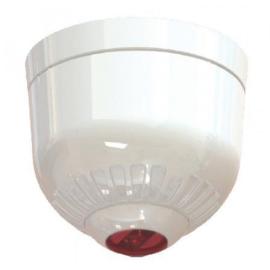 Klaxon, ESF-5006, Sonos Pulse Ceiling Sounder Beacon SB White Body Red Flash (17-60 V DC)