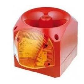 Klaxon, PNV-0007, Nexus 110 Voice Sounder-Amber LED Beacon 24V DC  (24V DC)