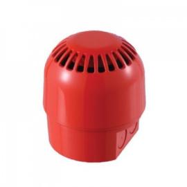 Klaxon, PSS-0060, Sounder AC Red, Deep Base  (110/230 AC)