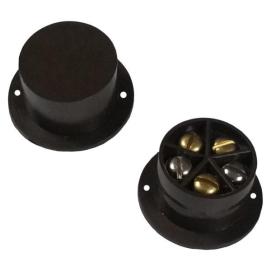 KnightP (A50B) Flush Contact 5T Round Brown