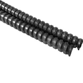 KnightP (F10A-SLV) Armoured Sleeving, per metre, single length, uncut, 7mm (outer) diameter