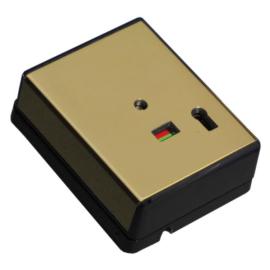 KnightP (KP1B) Panic Button Single Push Brass