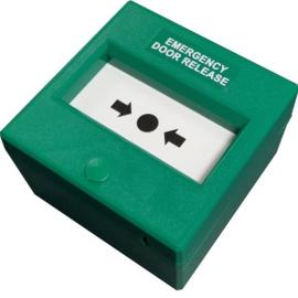 KnightP (MX84SG) Green Triple Pole Call Point / EDR (Like Glass)