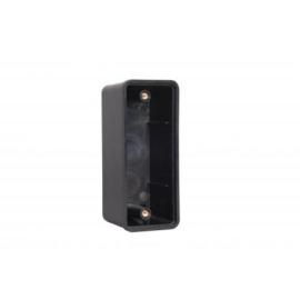 Large narrow style black back box - surface mounted for EBJS and JMB products -  120 x 50 x 47 (mm)