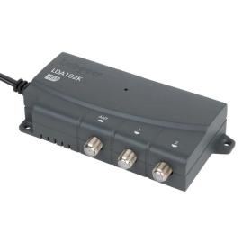 LDA102K, 1 In 2 Out VHF/UHF 15dB With F-Type Connections