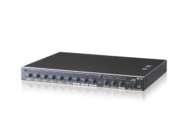 M-633D, Digital Stereo Mixer, 6 mic/line, 3 stereo, 1U size, with FBS, ARC, and Clip Limiter        