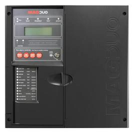 MAGDUO2B, 2 Zone 2 Wire Fire Panel Black