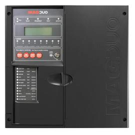 MAGDUO8B, 8 Zone 2 Wire Fire Panel Black