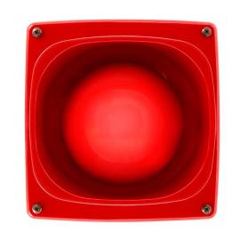 MAGDUOSRIP55, 2 Wire IP55 Sounder Red