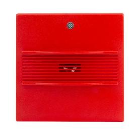 MAGDUOSRSQ, 2 Wire Sounder Square Red