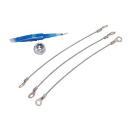 MAGLOCK-SAFETY-KIT, Complete safety. kit, to provide added safety and security to your maglock setup. Includes  2 x MAG-STRAP and 1 x ARM-STRAP, Loctite, Lock Nut and Fixings