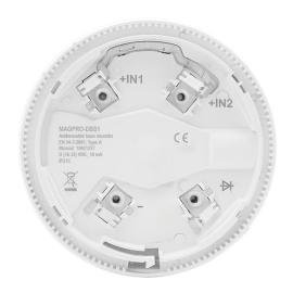 MAGPRO-DBS1, MAGPRO Addressable Fire Sounder Deep Base White (requires MAGPRO-DB or MAGPRO-DB23R/W)