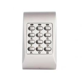 MTPADS-M, Silver Wiegand coded access keypad (92mm x 51mm x 25mm) IP65