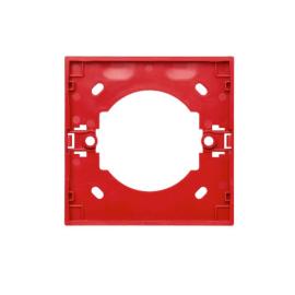 N-MC-AFM-R, Red Manual call point recess mount accessory for an embedded wall box