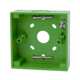 N-MC-BB-G, Green surface mount back-box for for DM3000, KAL750 and ZP780 series manual call points
