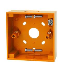 N-MC-BB-O, Orange surface mount back-box for for DM3000, KAL750 and ZP780 series manual call points
