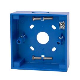 N-MC-BB-U, Blue surface mount back-box for for DM3000, KAL750 and ZP780 series manual call points