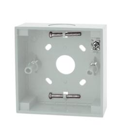 N-MC-BB-W, White surface mount back-box for for DM3000, KAL750 and ZP780 series manual call points