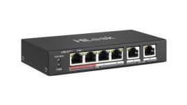 NS-0106P-35, Hikvision 4 Port Fast Ethernet Unmanaged POE Switch