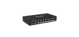 NS-0109P-60(B), Hikvision 8 Port Fast Ethernet Unmanaged POE Switch, 1 x 100 Mbps RJ45 Port