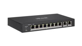 NS-0310P-60, Hikvision 8 Port Fast Ethernet Unmanaged POE Switch, 2 ? Gigabit RJ45 port