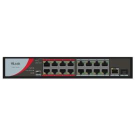 NS-0318P-130(B), Hikvision 16 Port Fast Ethernet Unmanaged POE Switch