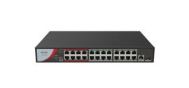 NS-0326P-230(B), Hikvision 24 Port Fast Ethernet Unmanaged POE Switch
