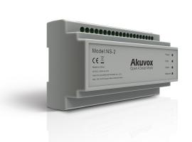 NS-2 2-Wire IP Rail Mount Network Switch