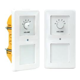 PAVA, EST-REG1, Volume controller with bypass relay, 40W, 100V