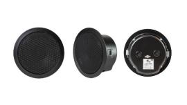 PAVA, EST-S206B_BL, Complete fire ceiling speaker Power: 6W, 100V, (diameter 20 cm), BLACK Version