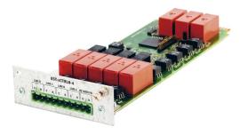 PAVA, EST-xCtrLine-4, 4 loudspeaker line control card