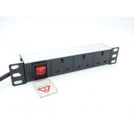 PDU3HSUR, All-Rack SOHO 3 Way Horizontal SOHO PDU