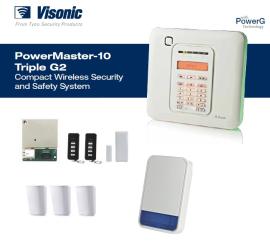 PM10BELL3PIR-IP, Visonic PG2 PMaster 10 Standard Bell Kit - 3PIR + IP