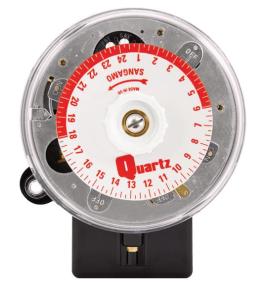 Q555.2, ROUND PATTERN 4 PIN 2 ON/OFF TIME SWITCH