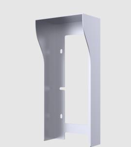 R20K On Wall Galvanized Steel Recessed Rain Cover